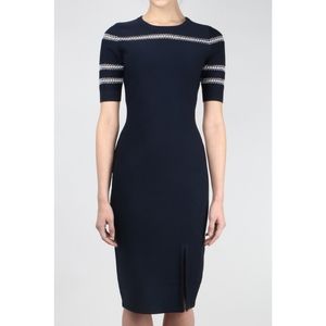 Jonathan Simkhai Tower Trim Knit Dress